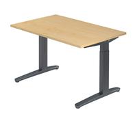 XTRA XB 12 GG | Bureau - Érable 120 x 80 réglable en hauteur