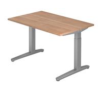 XTRA XB 12 SS | Bureau - 120 x 80 Noyer réglable en hauteur