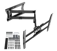 XTRARM TiTon 100 cm - Support Mural TV - 60 kg - VESA 600x400 - Fixation Murale TV de 42 Pouces à 85 Pouces