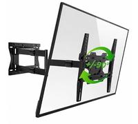 XTRARM TiTon 120 cm - Support Mural TV - 40 kg - VESA 400x400 - Fixation Murale TV de 42 Pouces à 75 Pouces - Kit Complet d’Installation Inclus
