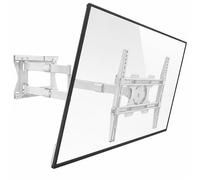 XTRARM TiTon Flex 80 cm - Support Mural TV - 60 kg - VESA 400x400 - Fixation Murale TV de 27 Pouces à 85 Pouces