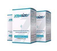 XtraSize Premium - Agrandissement du pénis +7,5 cm, érection forte et durable, rapide, efficace, sans ordonnance, 60 gélules, Prenez le contrôle de votre vie sexuelle!