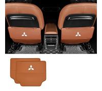 XTRDGHUG 2 PièCe Protecteur Dossier SièGe Voiture pour Mitsubishi L200 Single Cab 2019-2023, Impermeable, Siège Arrière Anti-Coup de Pied et Anti-Saleté,D