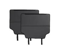 XTRDGHUG 2 PièCe Protecteur Dossier SièGe Voiture pour Nissan X-Trail 7-Seater 2014-2017, Impermeable, Siège Arrière Anti-Coup de Pied et Anti-Saleté