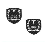 XTRDGHUG Car Badge Stickers, pour Tesla, Autocollants de Voiture Auto-Adhésifs, Stickers de Décoration Extérieure,Car Styling,E