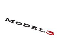 XTRDGHUG Car Badge Stickers, pour Tesla Model 3 X S Y, Autocollants de Voiture Auto-Adhésifs, Stickers de Décoration Extérieure,Car Styling