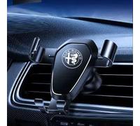 XTRDGHUG Support de téléphone de Voiture pour Alfa Romeo Spider Giulia Giulietta 147 159 4c 8c Mito, avec Rotation à 360° Support de Voiture,A