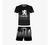 XTRDGHUG Sweat-Shirt Confortable pour Peugeot RC 205 207 206 208 GT 308 306 206 208, Vestes, T-Shirts, Sweat À Capuche, Doux Couture,C-6XL