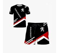 XTRDGHUG Sweat-Shirt Confortable pour Peugeot RC 205 207 206 208 GT 308 306 206 208, Vestes, T-Shirts, Sweat À Capuche, Doux Couture,B-6XL