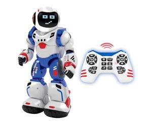 Xtrem Bots - Bruce | Robot Enfant | Robot Jouet Telecommande Et Programmable Jusqu'à 50 Actions | Jouet Enfant 5 Ans 20 Expressions Faciales | Cadeau Garcon 5 Ans Intelligent