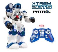 Xtrem Bots - Patrol Police, Robot Telecommandé Enfant 5 Ans Ou Plus, Jouet Programmable Radiocommandé Intelligent, Jeu Educatif