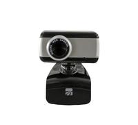 Xtreme videogames Webcam PC avec Clip d'ancrage 640 x 480 avec Microphone Plug and Play 33857, Noir