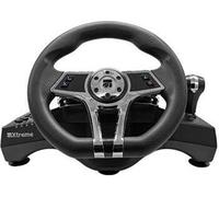 Xtreme 90428 accessoire de jeux vidéo Noir Volant + pédales Analogique/Numérique PlayStation 4, Playstation 3