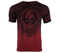 Xtreme Couture Affliction T-shirt pour homme Shadow Walker Rouge, Rouge, Taille XL