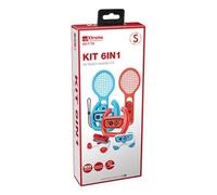 Xtreme Set Jeu Vidéo Switch 2 Kit 6 En 1 Rouge Et Bleu