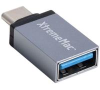 XtremeMac Adaptateur USB-C – USB-A femelle vers USB-C mâle