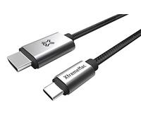 XtremeMac Adaptateur USB Type-C Type-C USB-C vers HDMI Cable - 1M - Space Grey
