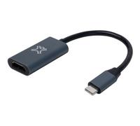 XtremeMac Adaptateur USB-C mâle vers HDMI femelle XWH-ACH1-13 – 4K (3840 x 2160) – Gris sidéral
