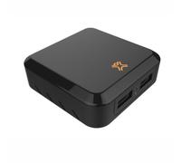 XtremeMac alimentation chargeur LED double port USB 2x 2,4A/24W en noir pour laptop , PC , ordinateur , notebook et autres