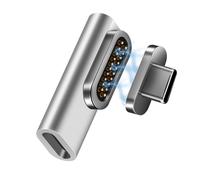 XtremeMac Magnetic Type-C Adapter - Adaptateur USB - USB-C (F) pour USB-C (M) incliné - 20 V - 5 A