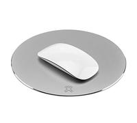 XtremeMac -Tapis de Souris - pour Souris à Bille, Optique ou Laser- Accessoire pour Mac - Aluminium - Revêtement antidérapant - Silver