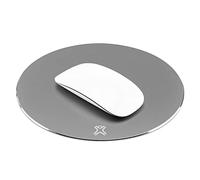 XtremeMac -Tapis de Souris - pour Souris à Bille, Optique ou Laser- Accessoire pour Mac - Aluminium - Revêtement antidérapant - Gris