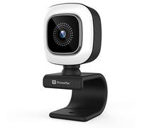 XtremeMac - Webcam Universelle 1080 HD - Plug and Play Tête 360 Degres - Noir Et Blanc