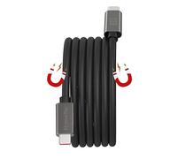XtremeMac X-Magnet - Câble USB - USB-C (M) pour USB-C (M) - USB4 - 1.5 m - magnétique, chargement rapide jusqu'à 240 W - noir