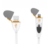 XtremeMac XCL-UNC-13 câble USB USB 3.2 Gen 1 (3.1 Gen 1) 1,1 m USB A Blanc