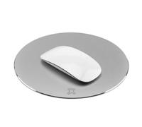 XtremeMac -Tapis de Souris - pour Souris à Bille, Optique ou Laser- Accessoire pour Mac - Aluminium - Revêtement antidérapant - Silver