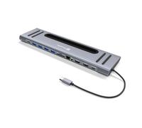 XtremeMac XWH-CDH-13 - Station d'accueil - USB-C - VGA, HDMI, DP - 1GbE