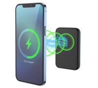 XtremeMac XWH-PMS-13, 10000 mAh, Lithium-Ion (Li-Ion), Recharge sans fil, Noir