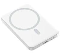 XtremeMac XWH-PMS2-13 banque d'alimentation électrique 5000 mAh Recharge sans fil Blanc