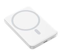 XtremeMac XWH-PMS2-13 banque d'alimentation électrique 5000 mAh Recharge sans fil Blanc