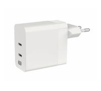 Chargeur Rapide XtremeMac USB C 65W PD, 2 Sorties, Adaptateur Secteur pour MacBook Pro 13', MacBook Air, iPhones et Plus Encore.