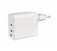 Chargeur Rapide XtremeMac USB C 65W PD, 2 Sorties, Adaptateur Secteur pour MacBook Pro 13', MacBook Air, iPhones et Plus Encore.