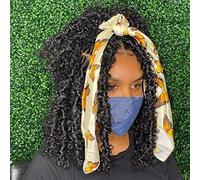 Xtrend 12 pouces 6 Packs Butterfly Locs Crochet Hair Black Dessy Disted Faux Traids Pré-boucle Locs Softs pour femmes noires # 1B