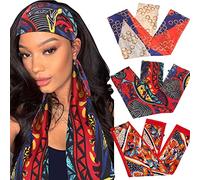 Xtrend 3Pcs Satin Bord Pose Écharpe Wrap pour Dentelle Perruques Soie Bandeau Écharpe Pour Cheveux Wrapping La Nuit Mode Bandeau pour Yoga Sport Maquillage Sacs Main Face Tache Bandeau Écharpe Cravate