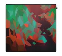 CHERRY XTRFY GP5, Tapis de Souris de Jeu XL (920 x 400 x 3 mm), Speed-Pad Lisse pour la Précision, Bords Cousus, Antidérapant, Lavable en Machine, Litus Red