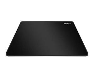 Xtrfy GP2, grand tapis de souris en tissu, (460 x 400 x 4 mm), Précision à chaque mouvement de souris, rebords cousus base antidérapante, lavable en machine, Noir