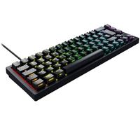 XTRFY K5V2 - Clavier - 65% - compact - rétroéclairage - USB - QWERTZ - Allemand - commutateur : CHERRY MX2A Red - noir
