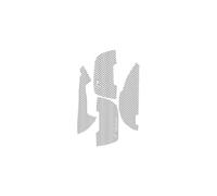 Xtrfy Lizard Skins, Bande DSP auto-adhésive pour souris de gaming CHERRY Xtrfy M8 Wireless, pas de découpe nécessaire, antidérapant et confortable, pour une prise en main parfaite, Blanc