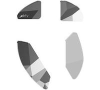 Xtrfy Glass Skates, Pieds de Souris Autocollants en Verre Aluminosilicate, Compatibles avec la Souris de Gaming Xtrfy M4 RGB/M4 Wireless, Glisse Rapide et Précis