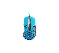 XTRFY M4 RGB, souris de jeu, bleu Miami