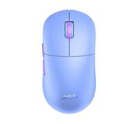 CHERRY XTRFY Souris gaming M8 Wireless ultralégère 2,4 GHz rechargeable Frosty Purple