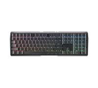 CHERRY MX 3.0S Wireless, Clavier de Jeu Mécanique sans Fil, Disposition Française (AZERTY), Connexion Bluetooth, 2,4 GHz et Filaire, Commutateurs MX2A Red, Noir
