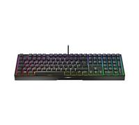 CHERRY XTRFY MX 3.1, clavier de jeu mécanique, Disposition allemande (QWERTY), rétro-éclairage RGB, boîtier alu, port USB-A, MX2A BROWN Switches, noir