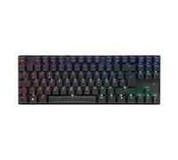 XTRFY MX 8.2 - Clavier - 80% - TKL - rétroéclairé - sans fil - Bluetooth 5.2, 2.4 GHz, USB-C - QWERTZ - Allemand - commutateur : CHERRY MX2A Red -