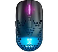 Xtrfy MZ1 Wireless, Souris Sans Fil de Gaming Ultra-Légère, Radio 2,4 GHz, Forme Exclusive pour une Visée Optimale, Rétro-Éclairage RGB, Rechargeable, Noir