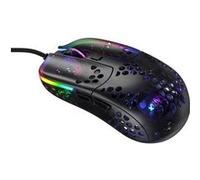 Xtrfy MZ1 - Zy's Rail - Souris - ergonomique - optique - filaire - USB - noir Noir G